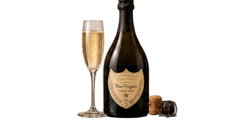 Franciacorta Brut bottle and glass